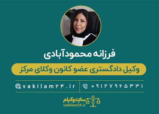 فرزانه محمودآبادی وکیل