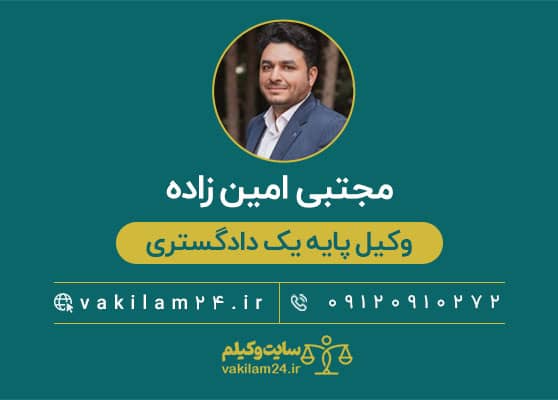 مجتبی امین زاده وکیل