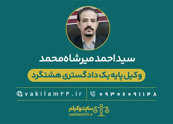 سید احمد میرشاه‌محمد وکیل